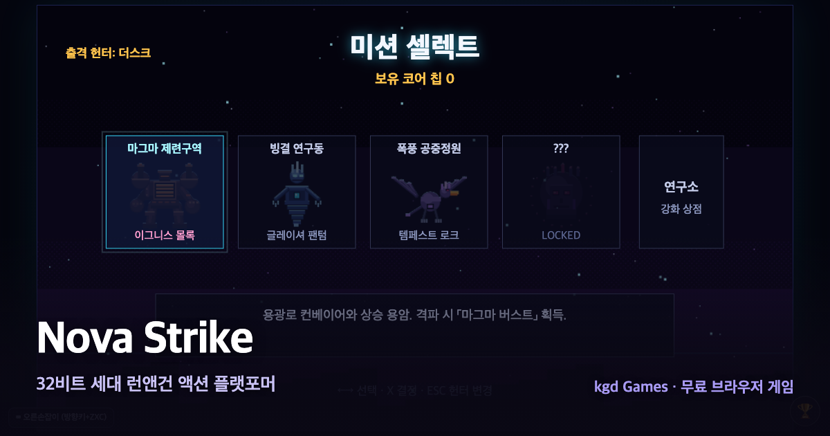 Nova Strike 게임 플레이 화면